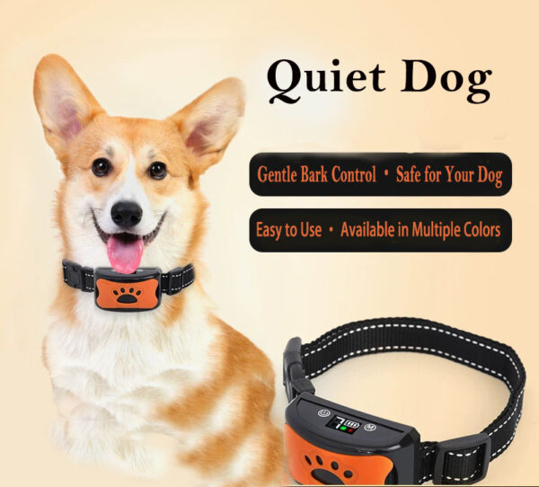 Say Goodbye to Dog Barking: Automatic Anti-Bark Training Collar for All Breeds - Image 3