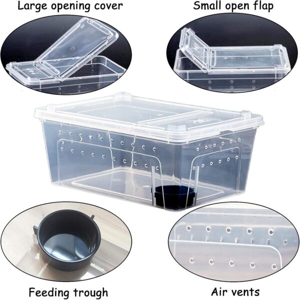 Portable Reptile Feeding Box - Image 2