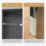 Let your cat come and go freely with this smart door insert