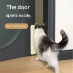 Let your cat come and go freely with this smart door insert