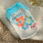Island Holiday Summer Dog Outfit – Breathable & Cute for Small Breeds