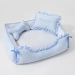Small Pet Bed – Cozy, Washable, Year-Round Use