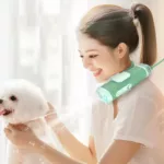 Hands-free pet blow dryer with high-speed motor
