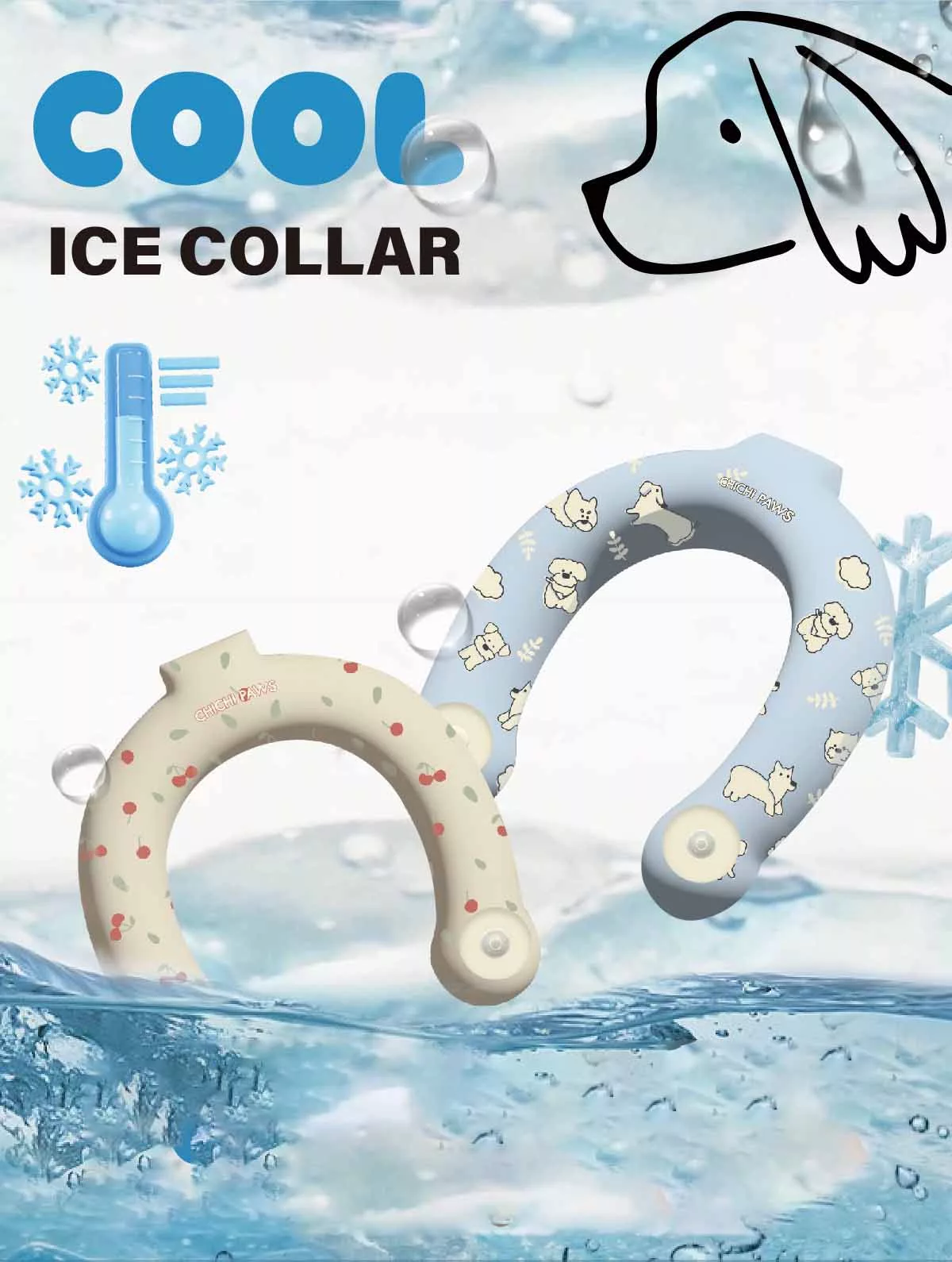 Pet Cooling Collar for Summer