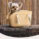 Pet Travel Tote Bag with Inner Liner