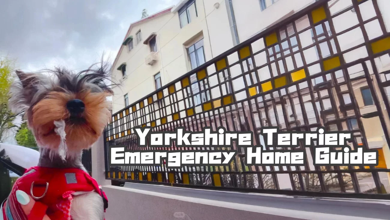 Yorkshire Terrier Emergency Home Guide